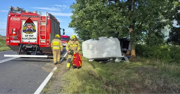 Zdarzenie drogowe na DK11 w Kostowie – jedna osoba poszkodowana