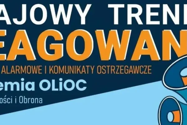 Krajowy Trening Reagowania w powiecie kluczborskim – 29 sierpnia naucz się reagować