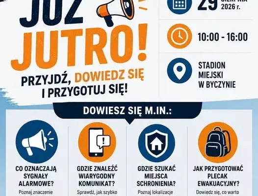 Jutro w Byczynie trening reagowania na sygnały alarmowe – sprawdź, jak się przygotować