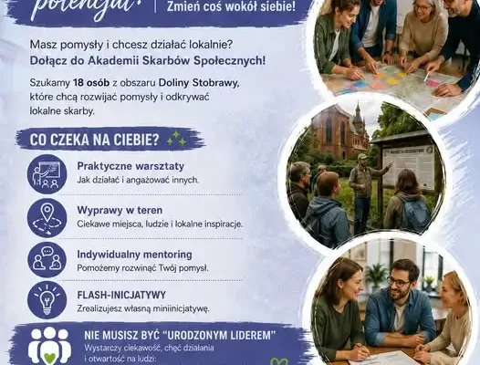 Akademia Skarbów Społecznych – szansa dla mieszkańców Doliny Stobrawy