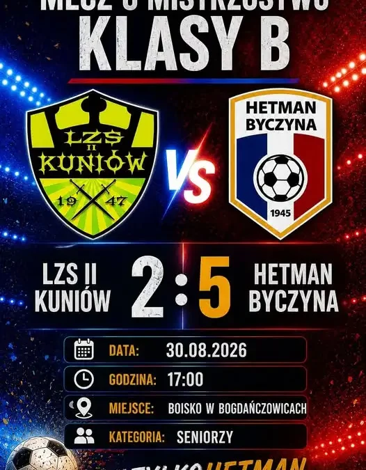 Hetman Byczyna rozpoczyna sezon od zwycięstwa w pierwszej kolejce