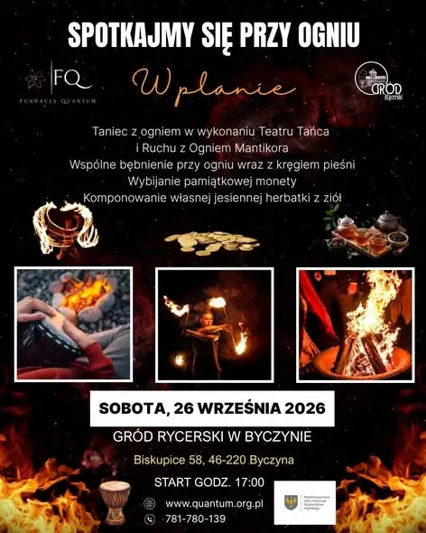 Weekend w Byczynie: spotkanie przy ogniu i zwiedzanie kościoła ewangelickiego