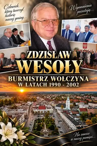 Gmina Wołczyn żegna byłego burmistrza Zdzisława Wesołego