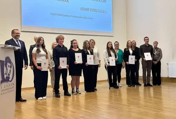 ZSL-T Kluczbork zdominował powiatowe nagrody i stypendia Starosty