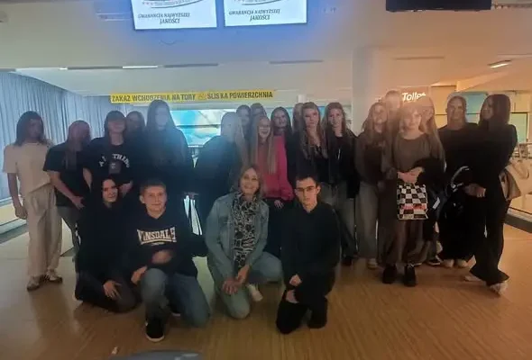Integracja klasy IcT z ZSLT Kluczbork na kręglach w Opolu