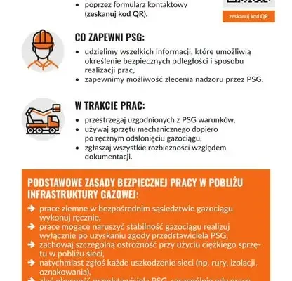 Bezpieczne gazociągi: apel do wykonawców i mieszkańców przed pracami ziemnymi
