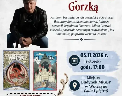 Spotkanie autorskie z Mieczysławem Gorzką w Wołczynie