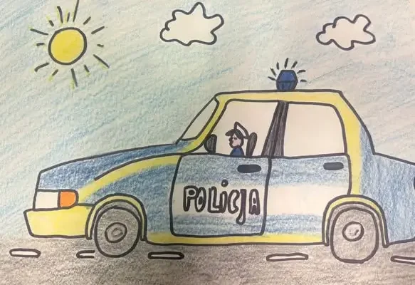 Kluczborscy policjanci odwiedzili przedszkolaków w Szymonkowie