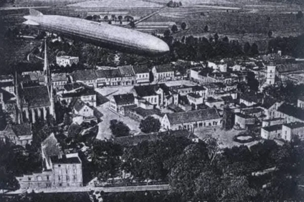 97 lat temu sterowiec Graf Zeppelin przeleciał nad Wołczynem