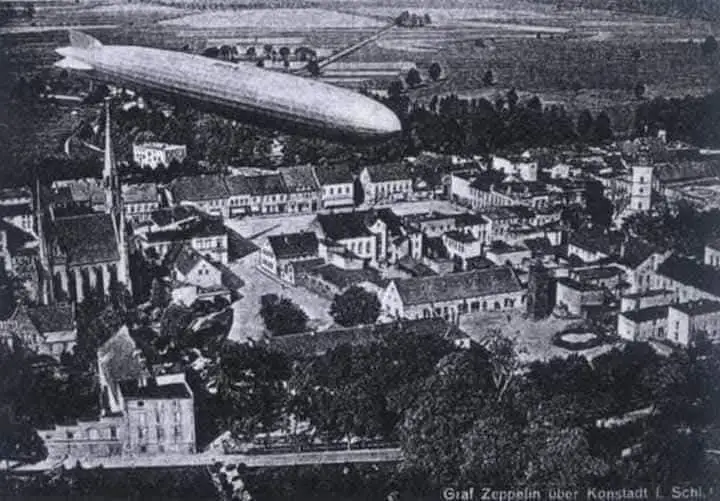 97 lat temu sterowiec Graf Zeppelin przeleciał nad Wołczynem